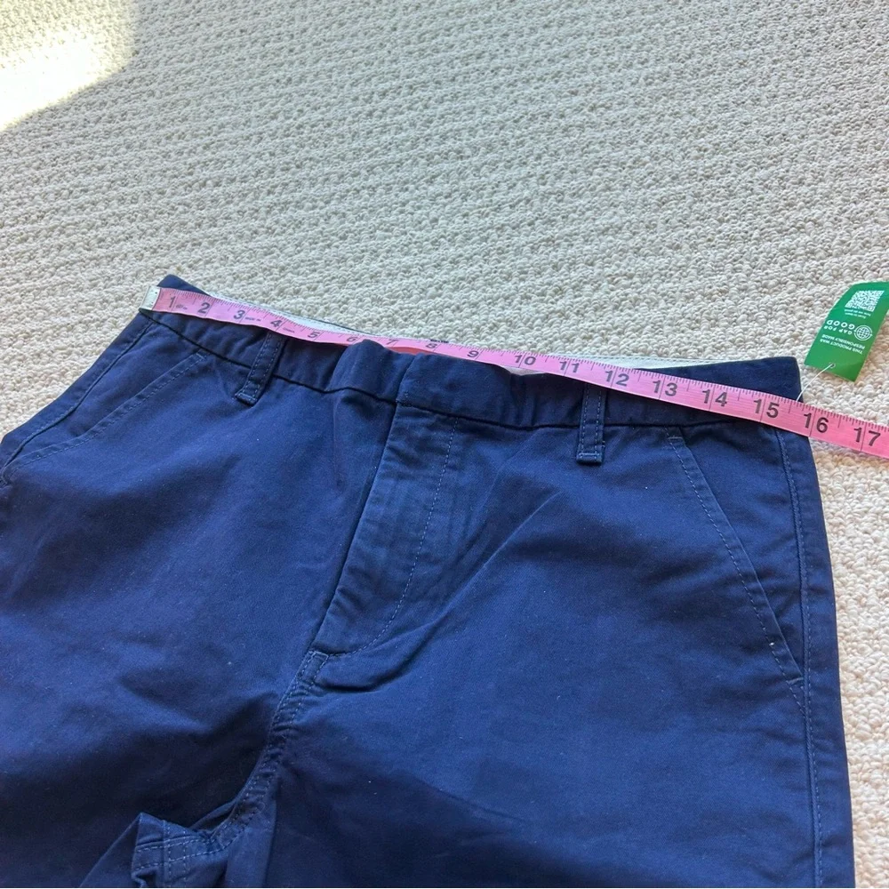 Boys GAP Navy Uniform Shorts Size 18 Husky